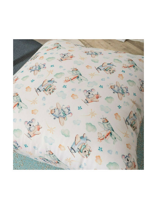 Teoran Kids Rod Pocket Curtain Oliver Multicolour 52012076 140x260cm
