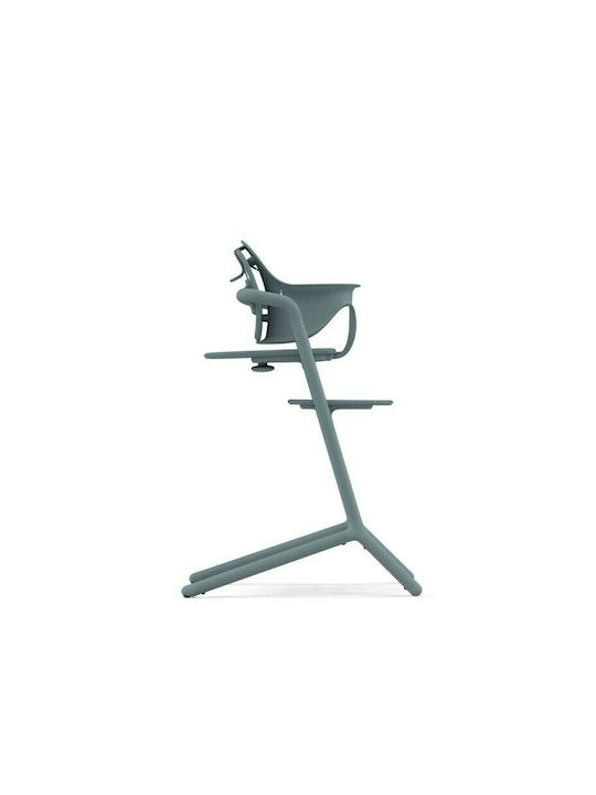 Cybex Lemo Scaun de Masă pentru Copii 4 în 1 cu Cadru Metalic & Scaun din Plastic Stone Blue