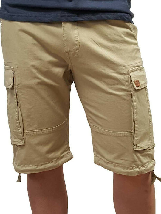 Herrenshorts Cargo Beige