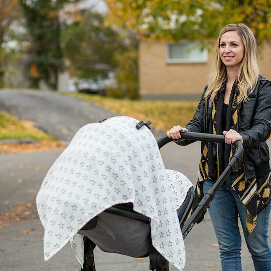 Lulujo Clips Kinderwagen Blau