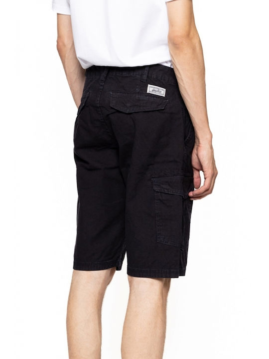 Biston Men's Shorts Cargo Navy Blue