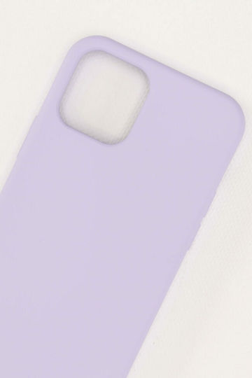 Luigi Strap Задна корица Силикон с Каишка Лилав (iPhone 12 Pro Max)