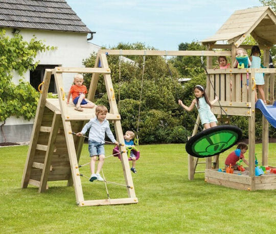 Showood Climbing Wall Extension with Ropes with Swing Multicolour for 3+ Years