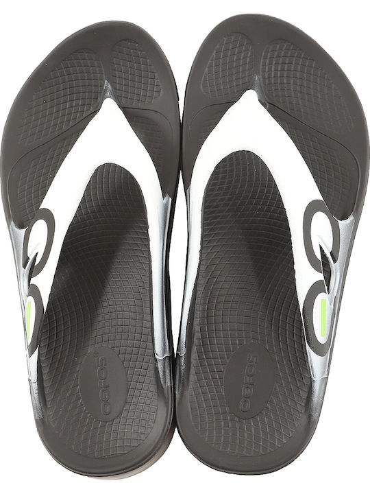 1001 Ανδρικά Flip Flops Ανατομικά Λευκά