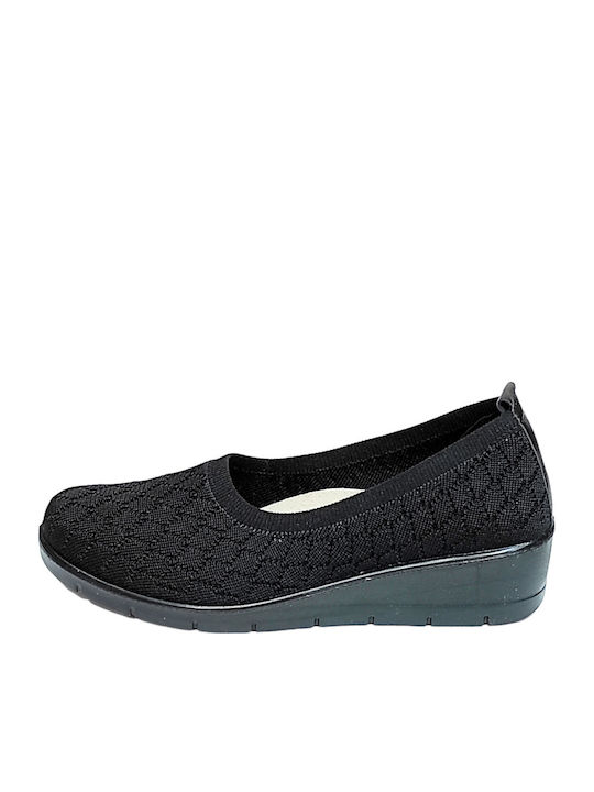 Анатомични Дамски Slip-On Черни