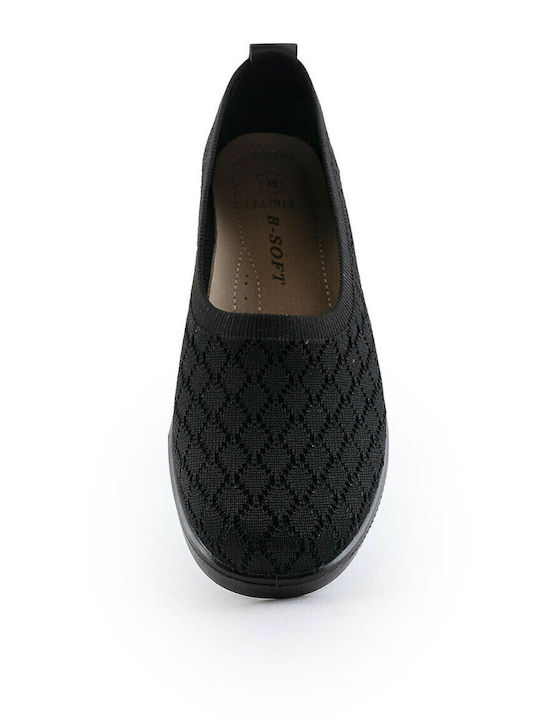 Анатомични Дамски Slip-On Черни