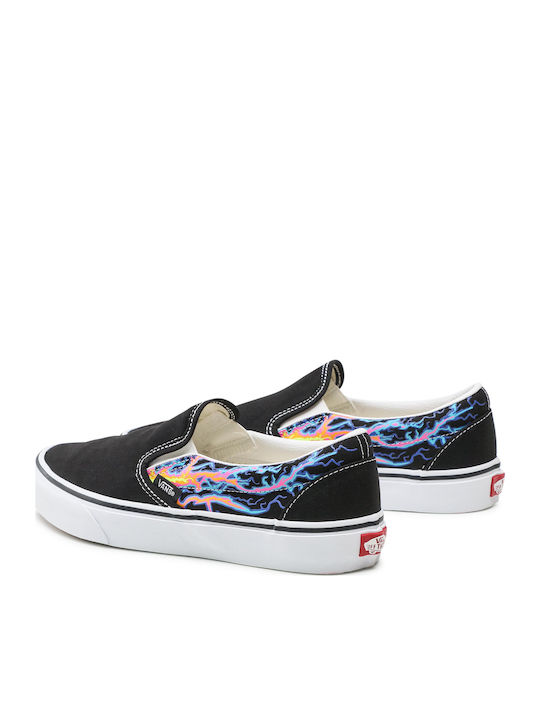 UA Classic Πάνινα Ανδρικά Slip-On Μαύρα