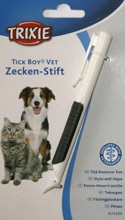 Trixie Dog Tick Removal Tweezer Black 1pc 11x11cm
