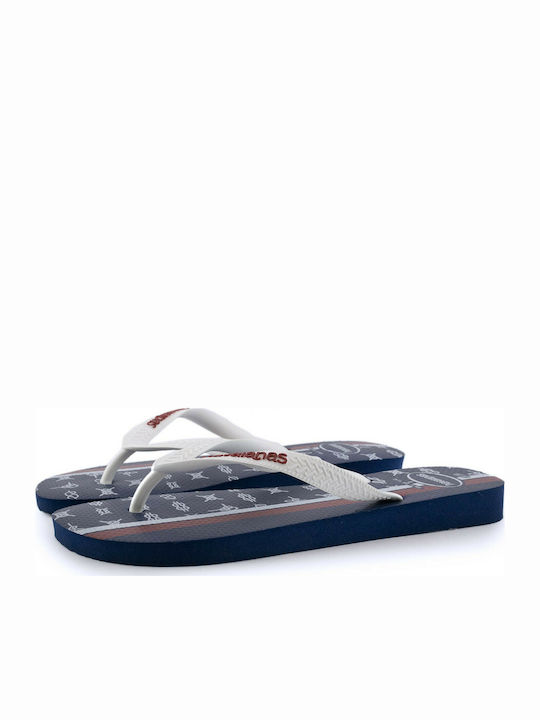 Top Nautical Herren-Flip-Flops Weiß