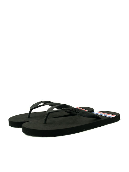 Jurupa Herren Flip Flops Schwarze