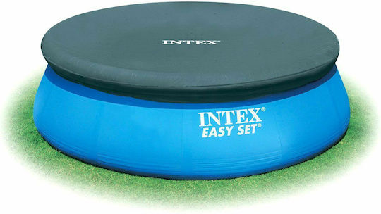 Intex Слънцезащитен крем Кръгло покривало за басейн Easy Set Диаметър 366бр 1бр