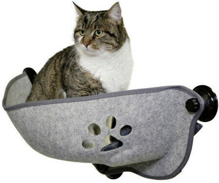 Kerbl Kopfkissen Katze Gray 76x26x26cm