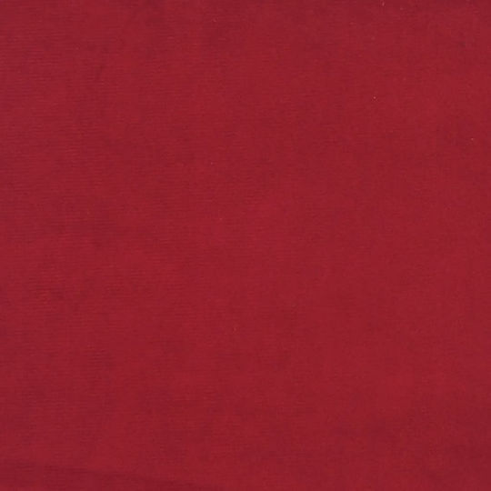 Stoff Fußhocker Bordeaux 55x54,5x42cm