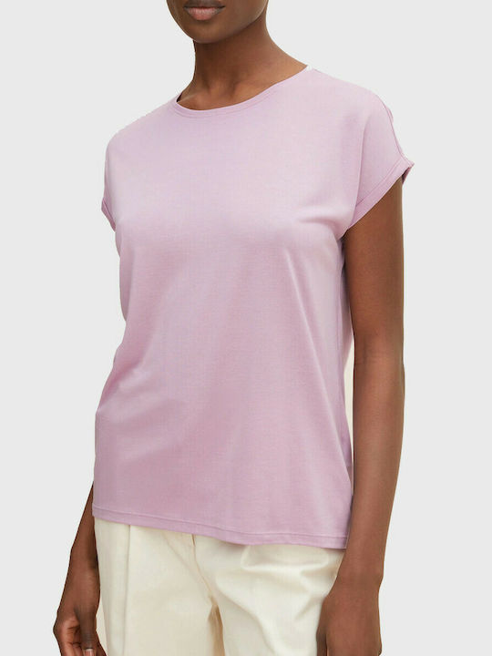 Tom Tailor Women's T-shirt Soft Mauve