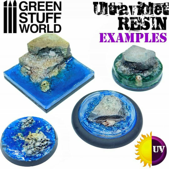 Green Stuff World UV Resin Clear Culoare Modelism Water Effect 30ml