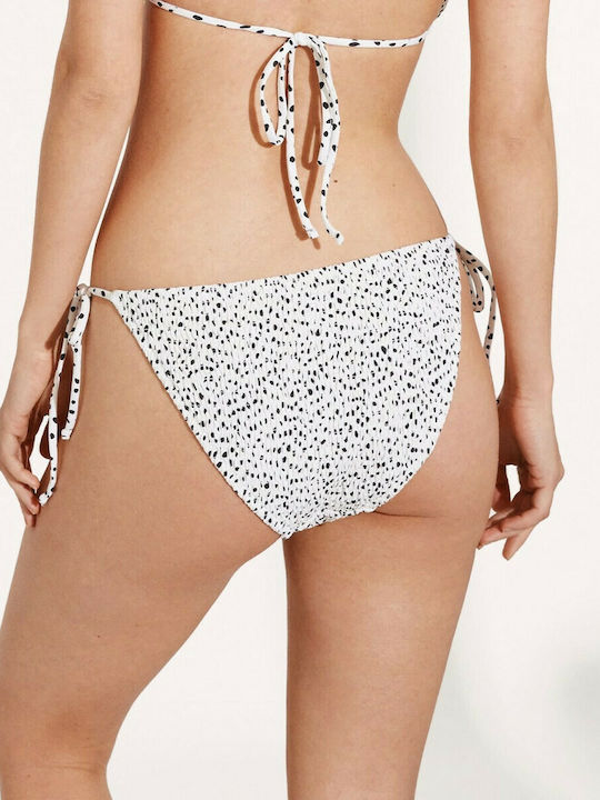 Ysabel Mora Bikini Slip with Ties White