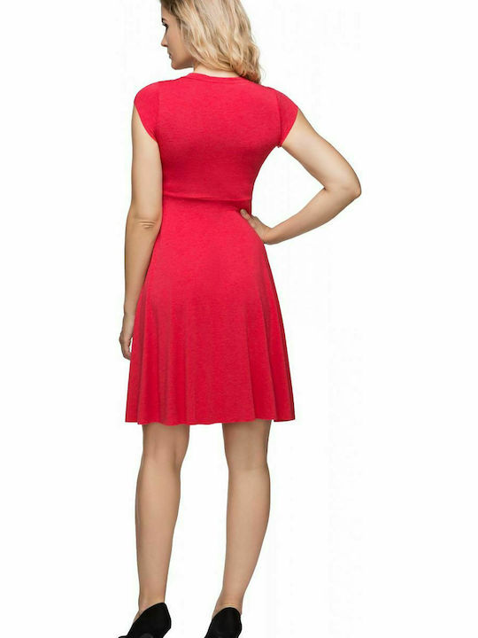 Tessita Mini Evening Dress Red