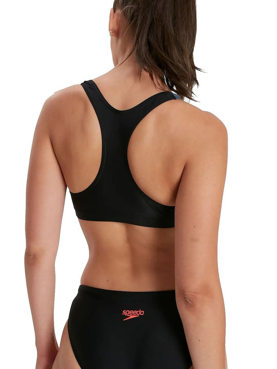 Αθλητικό Set Bikini Μπουστάκι Μαύρο