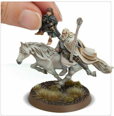 Games Workshop The Lord Of The Rings Middle-earth Strategy Battle Game Gandalf The White & Peregrin Took Unpainted Figures