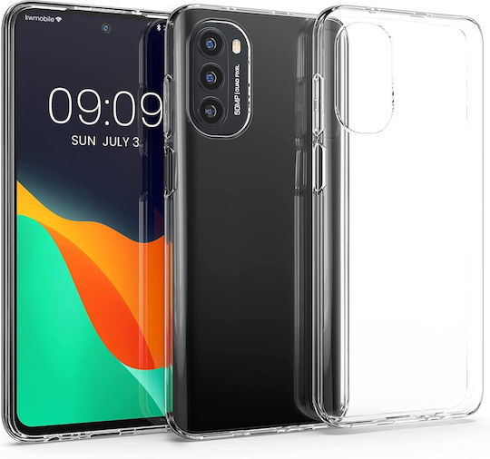 KWmobile Back Cover Σιλικόνης Διάφανο (Motorola Moto G52)