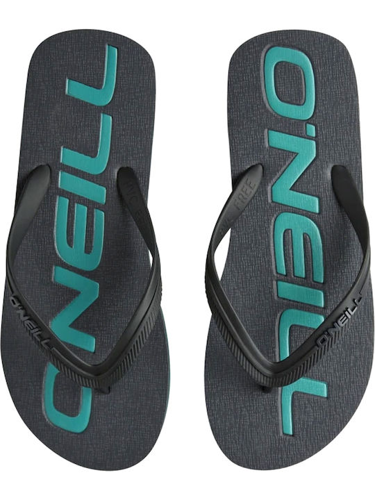 Profile Logo Herren Flip Flops Asphalt