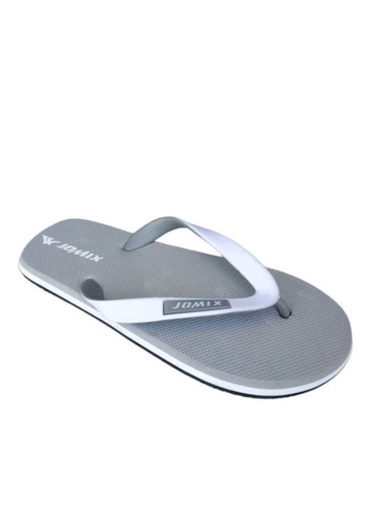 Jomix Frauen Flip Flops in Gray Farbe