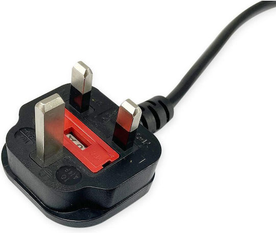 Equip IEC C13 - IEC C13 Kabel 2m Schwarz (112300)