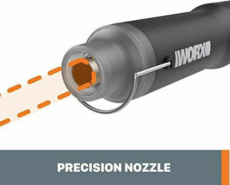 Worx WX743.9 Makerx Heißluftpistole Solo mit Maximaltemperatur 260°C