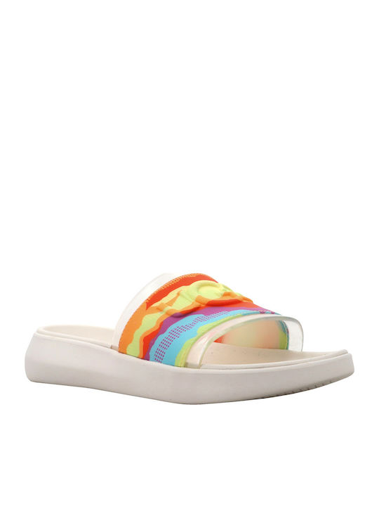 Cali Collage Frauen Flip Flops in Mehrfarbig Farbe