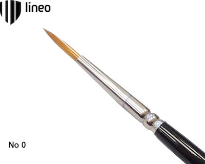 Lineo Round Paint Brush No0