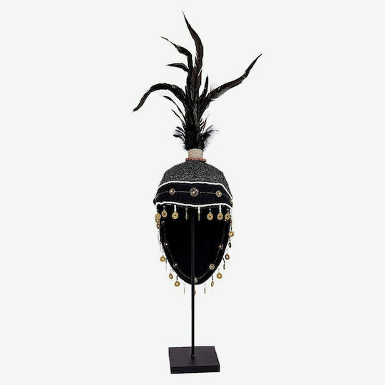 Supergreens Decorative Space Hat made of Fabric Black 80cm 1pcs