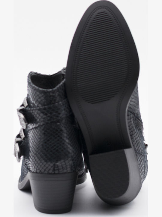 Stiefeletten Damen Schwarz