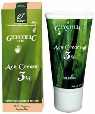 Dr. Taffi Glycolic Acid Acn Cream 3% 50ml