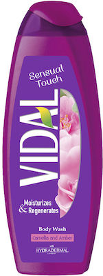 Vidal Camelia & Amber Body Wash 2x750ml