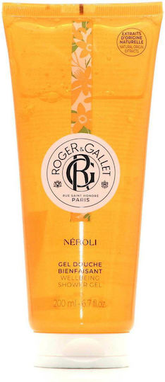 Roger & Gallet Neroli Wellbeing Water Αφρόλουτρο σε Gel & Άρωμα Εσπεριδοειδή 200ml