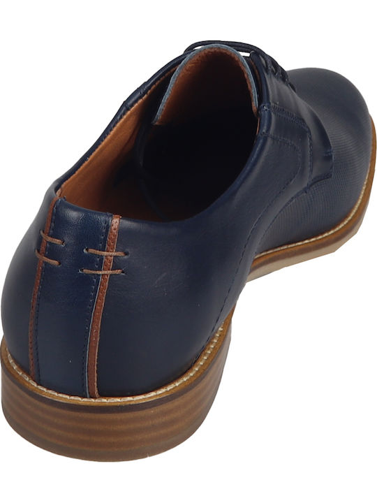 Men's Anatomic Leather Casual Shoes Blue