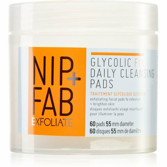 Nip+Fab Peeling for Face in 60 Pads 80ml