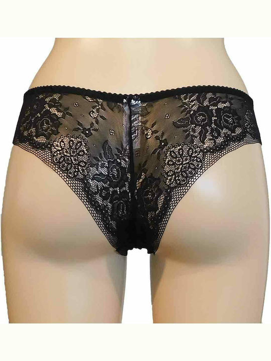 Norddiva Lingerie Dina Women's Brazil with Lace Black