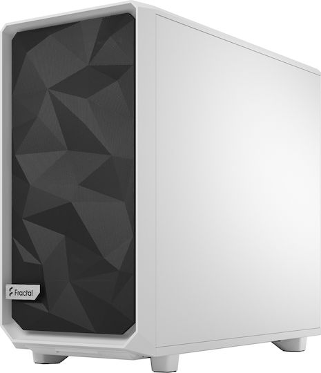 Meshify 2 Lite Gaming Midi Tower Computer Case with Side Window White TG Clear Tint