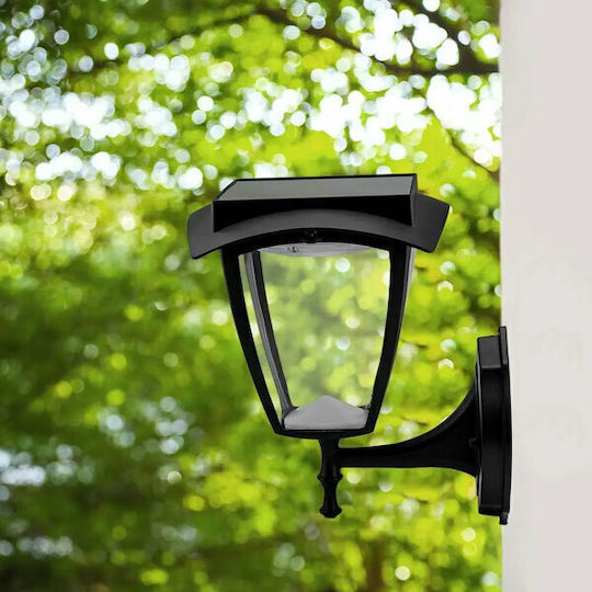V-TAC Wall Mounted Solar Light Traffic light 2W 110lm Natural White 4000K with Photocell IP44