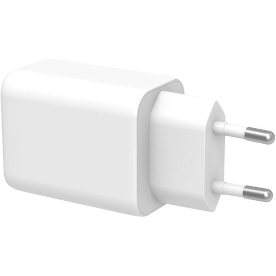 Conceptronic Charger Without Cable with USB-A Port and USB-C Port 33W Power Delivery Whites (ALTHEA11W)