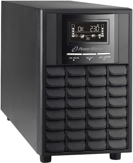 Powerwalker VI 1500 CW FR UPS Line-Interactive 1500VA 1050W με 8 IEC Πρίζες