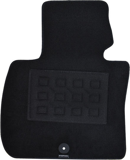 Cik Set of Front and Rear Mats 4pcs for BMW X1 2016 Black