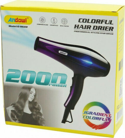 Andowl Сешоар 2000W Purple
