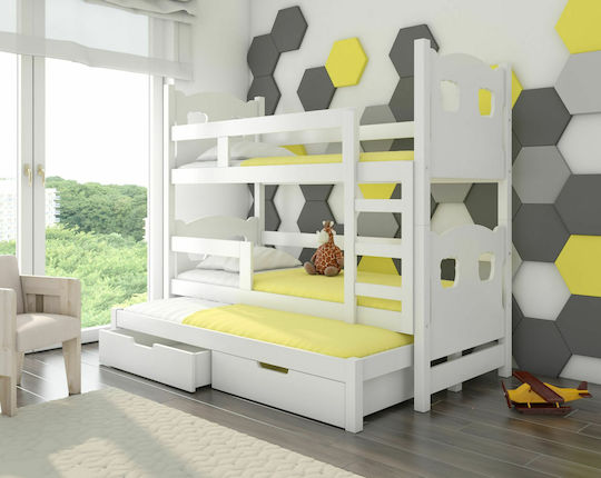 Sero Plus 3B Κουκέτα Μονή 75x180cm