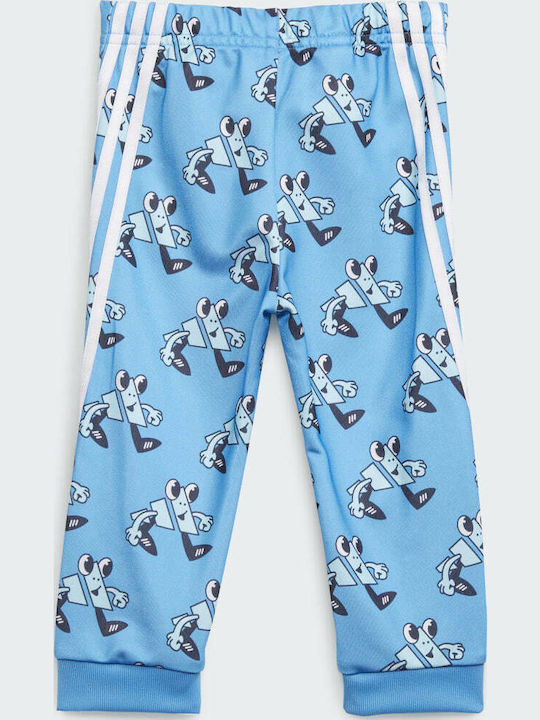 adidas Kids Sweatpants Set Light Blue