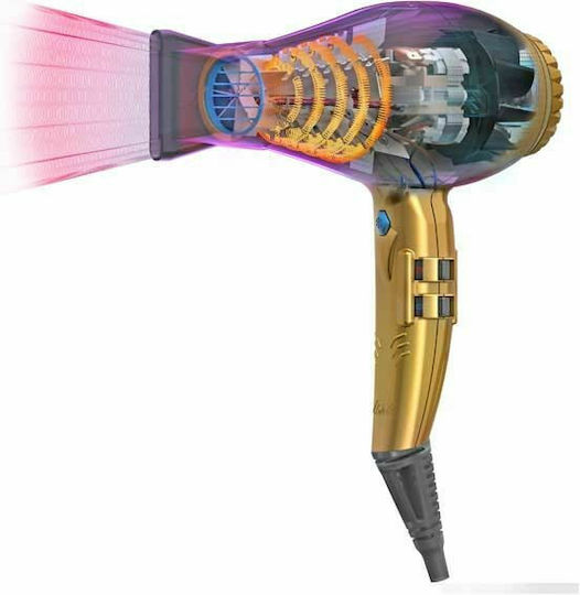 Parlux Alyon Ionic Professional Hair Dryer 2250W Gold