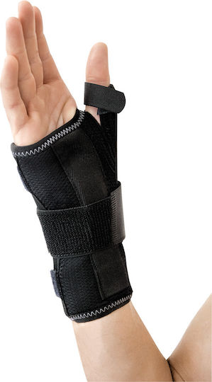 Vita Orthopaedics 03-2-026 Standard Thumb Wrist Splint with Thumb Left Side Black