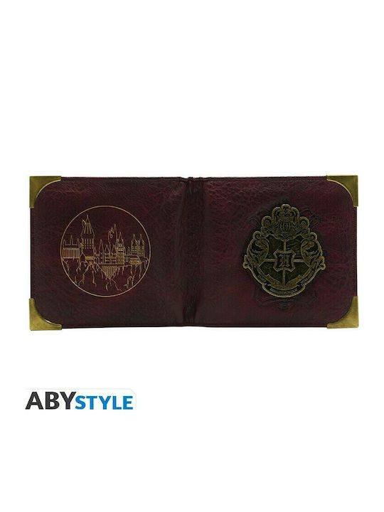 Abysse Harry Potter Hogwarts Kids Wallet Burgundy