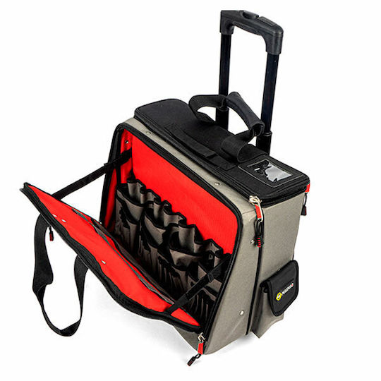 C.K. Magma Geantă pentru unelte de Mână Cu rotile Gri L47xL30xH43cm